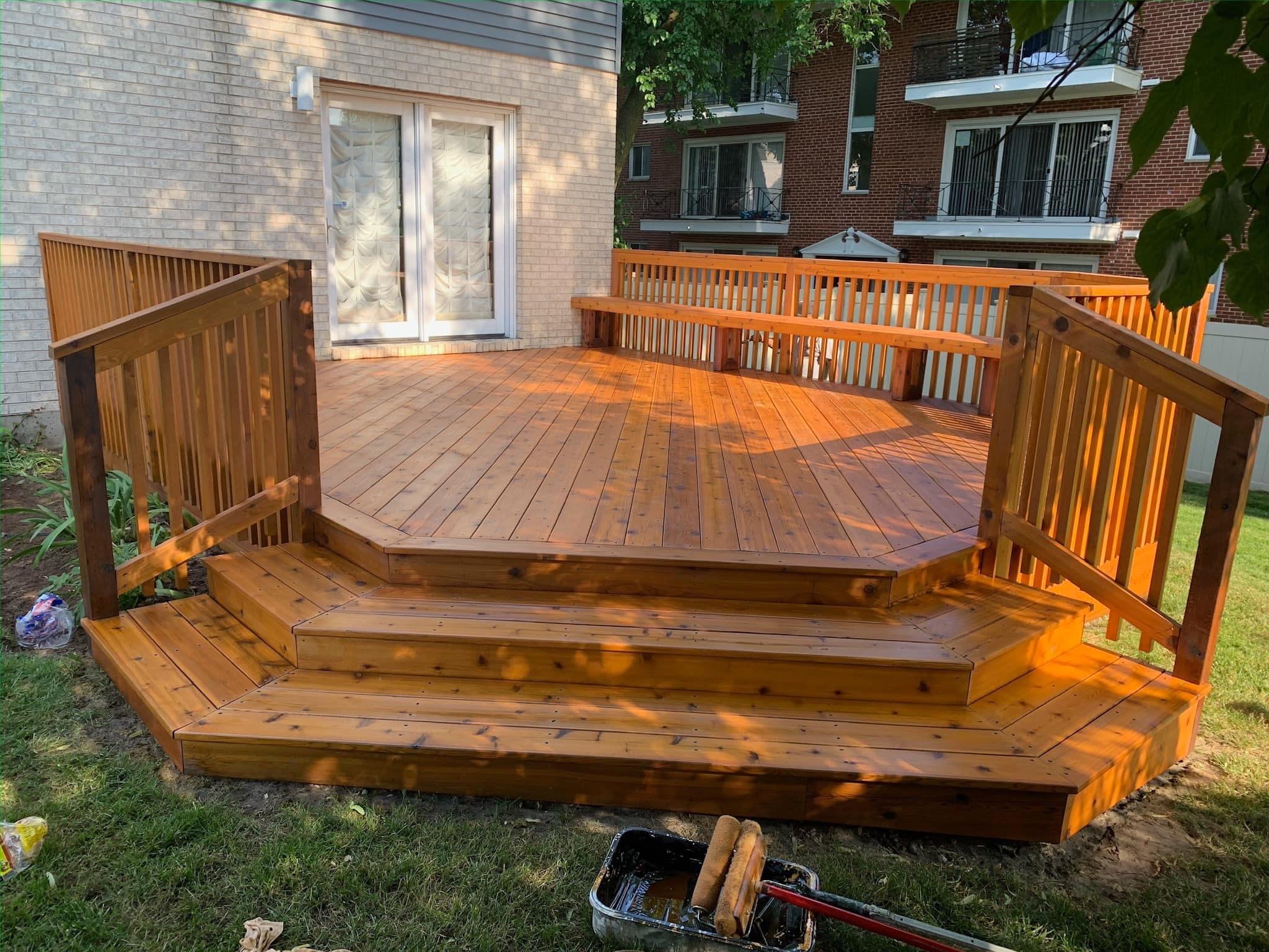 Arlington Heights and Palatine Deck Staining and Repair Services